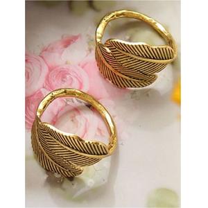 Anillo para Servilletas de Mesa Elegante con Acabado en Oro y Plata, Diseño de Piña, para Restaurantes y Eventos - Product Image 6