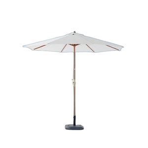 Sombrilla de Jardín de Alta Calidad con Protección UV, Sombrilla de Madera Moderna para Patio, Jardín, Hotel, Piscina, Playa, OFERTA - Product Image 1