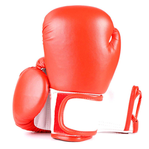 Professional Made Hot Sale Laced Leather Boxing <b>Gloves</b> with <b>Moisture</b> Wicking & UV Protection Durable Material for Adult Size - Product Image 1