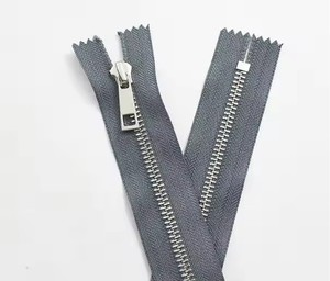 Vente en gros usine : Fermeture éclair à ressort écologique en métal, longueur personnalisable, pour jeans, pantalons, sacs et vêtements - Product Image 2