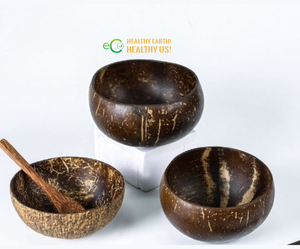 Tazón de Cáscara de Coco Hecho a Mano al por Mayor, Vajilla Reutilizable Ecológica y Natural Hecha en Vietnam - Product Image 6