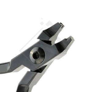 Accuram Dental Crimpable Hook Plier 13.5cm Orthodontic Crimping Tool Stainless Steel Hook Plier for Archwire <b>Bracket</b> Adjustment - Product Image 4