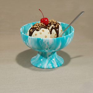 Bol en résine rose tourbillonnant, inspiré de l'art moderne, fait main, petit plat décoratif en acrylique, design translucide marbré pour bijoux - Product Image 1