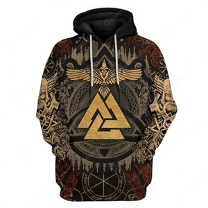 Últimas Novedades en Sudaderas con Capucha 2026: Serie Vikinga de Cosplay, Diseño de Camuflaje, Sudadera Casual con Forro, Diseño Superior 100% para Hombre - Product Image 4