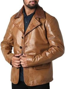 Chaqueta Casual Impermeable de Piel de Oveja para Hombre, Talla Grande, Cuello Alto, Cierre de Cremallera, Corte Regular, Ropa de Invierno con Forro Polar - Product Image 2