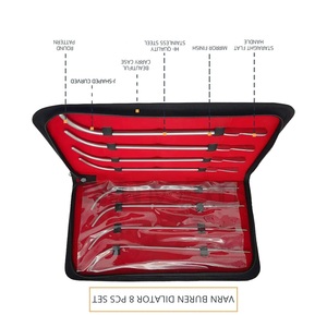Juego de 8 Instrumentos Uretrales de Van Buren de Azicon, Dilatadores Curvos para Dilatación Urológica Masculina, Kit de Equipo Quirúrgico - Product Image 5