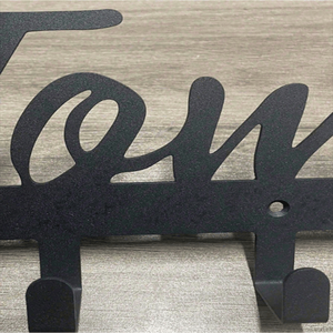 CIFbuy Perchero de pared estilo rústico vintage con 5 ganchos, organizador de entrada que ahorra espacio, con TikTok para recogida en Temu - Product Image 5