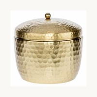 Geïndividualiseerde metalen opbergdoos voor gedroogd fruit, stijlvolle nieuwigheden, luxe decoratieve verpakking voor dadels, noten, snoep, cadeauverpakking