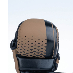 Gants de boxe en cuir premium respirants avec fermeture auto-agrippante réglable, personnalisables pour l'entraînement et le sparring en arts martiaux mixtes - Product Image 3