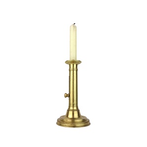 <b>Antique</b> <b>Brass</b> Candle Holder Vintage Adjustable <b>Brass</b> <b>Candlestick</b> Chamber <b>Candlestick</b> for Indoor and Outdoor Decoration - Product Image 1