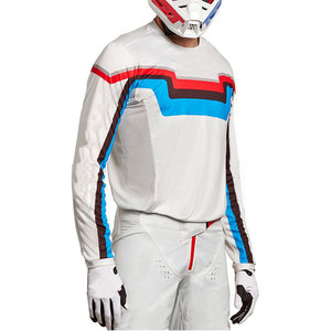 Maillot de moto et motocross unisexe grande taille en polyester à séchage rapide et respirant pour adulte, manches longues, pour le sport et la course tout-terrain - Product Image 2