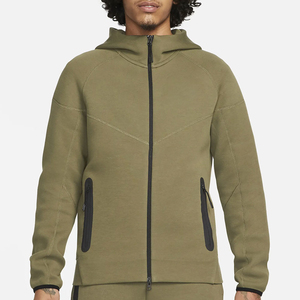 Sweat à capuche d'hiver chaud et respirant, coupe-vent, personnalisable, en molleton épais 100 % coton de haute qualité - Product Image 1