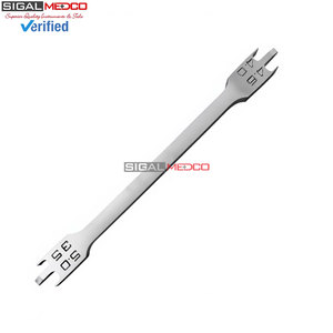 Medidor de Altura para Posicionamiento de Brackets, 6 Pulgadas, Instrumento Dental de Ortodoncia, Acero Inoxidable de Grado Alemán, Precisión en el Colocación de Brackets - Product Image 3