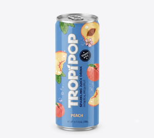 Jus pétillant Tropipop Premium – Boisson fruitée gazeuse pour la vente en gros et l'OEM - Product Image 1