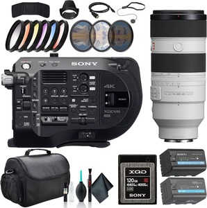 ระบบกล้อง Super 35 รุ่น PXW-FS7M2, เลนส์ Sony FE 70-200 มม., การ์ดหน่วยความจำ 120GB, แบตเตอรี่ BP-U35, ชุดฟิลเตอร์, ชุดฟิลเตอร์สี - Product Image 3