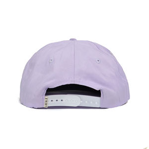 Gorra de 5 Paneles de Poliéster de Buena Calidad, de Secado Rápido, con Visera Plana, Parche Tejido Personalizado, para Deportes al Aire Libre, Senderismo, Correr, Ligera, con Cierre a Presión - Product Image 4