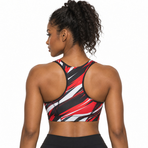 Sujetador deportivo premium que ofrece comodidad que absorbe la humedad, soporte seguro y construcción flexible para sesiones de gimnasio, fitness y entrenamiento. - Product Image 3