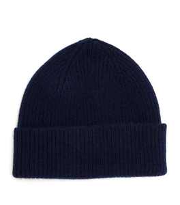 Bonnet en laine mérinos tricoté 12GG noir respirant et chaud pour homme et femme, taille standard, vente en gros - Product Image 6