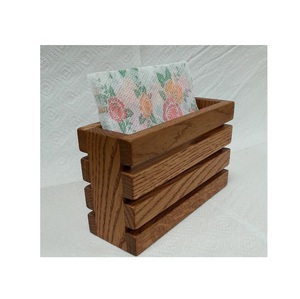 Minimal Design Wooden Napkin <b>Holder</b> For Dining Table <b>Kitchen</b> Restaurant Simple <b>Tissue</b> Organizer Durable Eco Friendly Modern Look - Product Image 5