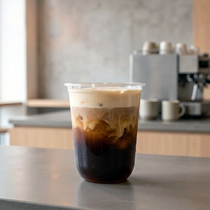 Quang Quan Transparent Disposable Single Wall PP <b>Cups</b> 12-16-24oz 95mm Diameter Round <b>Cups</b> For Hot/Cold Beverages Milk Tea Juice - Product Image 1