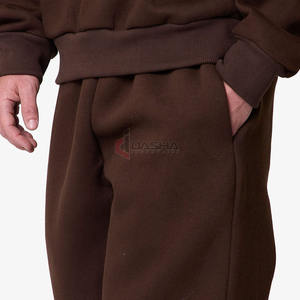 กางเกงวอร์มฤดูหนาวทรงปกติสำหรับทุกเพศ ผลิตจากผ้าฝ้าย 100% |   กางเกงจ็อกเกอร์ทรงตรงติดกระดุม |   กางเกงลำลองระบายอากาศได้ดี |   OEM - Product Image 5