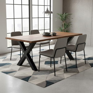 Heavy Duty Metal <b>Table</b> Legs <b>Square</b> Design for Dining <b>Table</b> Home Office Easy Install OEM EDPTBL000 - Product Image 4