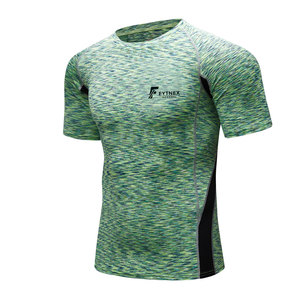 Durable <b>100</b>% <b>Polyester</b> Lightweight Eco-Friendly Men Gym T-<b>Shirts</b> with Custom Color & Logo Made in Pakistan - Product Image 1