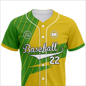High Performance Custom Printed Baseball Jersey Summer Spring <b>Letter</b> Team Uniform Lightweight Breathable OEM Bulk Supplier - Product Image 4