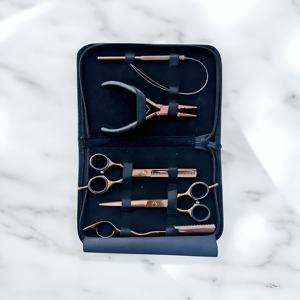 Vente en gros d'ensemble d'outils d'extension de cheveux-Pinces d'extension de cheveux et ciseaux avec kit d'outils de retrait - Product Image 5