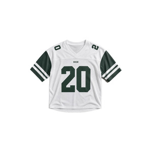 Unisex Custom Sublimated American Football Jersey High Quality <b>Polyester</b> Oversized Streetwear V-Neck Breathable Mesh OEM <b>T</b>-<b>shirt</b> - Product Image 3