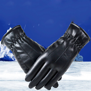 Guantes Unisex Negros de Nailon Ligero para Invierno, Cálidos, Resistentes al Viento, para Motociclismo, Conducción y Actividades al Aire Libre - Product Image 5