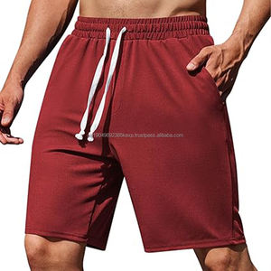 Venta al por mayor OEM logotipo personalizable sublimado 100% poliéster transpirable secado rápido pantalones cortos deportivos para hombre - Product Image 1