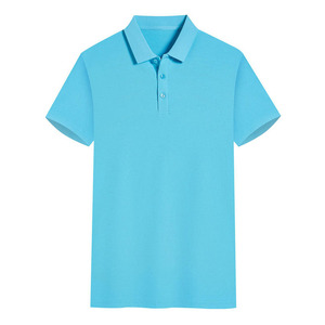 Camiseta polo de manga corta personalizada con logotipo bordado e impreso OEM, diseño personalizado de 220g, camiseta publicitaria de verano para hombre y mujer. - Product Image 3