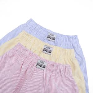 Men and Women Breathable Oxford Fabric Print Embroidery Custom Vietnam Custom Logo Pastel Striped Streetwear Summer Shorts - Product Image 2