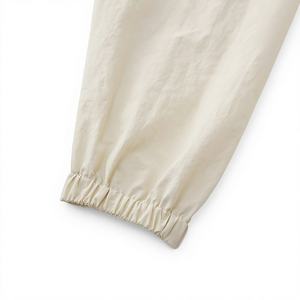 Custom ODM Men's Sporty Windbreaker <b>Jacket</b>-Zip-Up Thin Spring Nylon Varsity Style Oversized Fit Windproof & <b>Patchwork</b> Design - Product Image 6