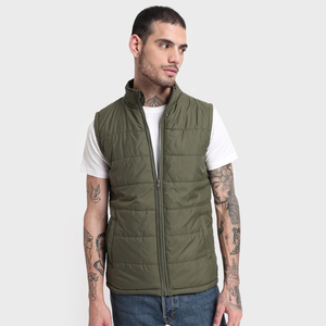 Chaleco Acolchado para Hombre 2026 al por Mayor, Chaqueta sin Mangas Acolchada, Gilet Cálido de Invierno, Logotipo Personalizado, Pedido al por Mayor OEM, Ropa Exterior - Product Image 4