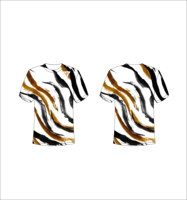 T-shirt personnalisé pour homme, impression intégrale, vente en gros, motif vache noir et blanc, tee-shirt graphique, impression numérique de haute qualité, respirant, streetwear