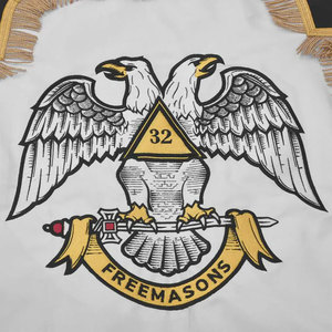 Scottish Rite Banner <b>Machine</b> Embroidery Fully Customizable - Product Image 3