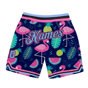 Nouveau design – Short de basketball d'été pour homme 100 % polyester, toile respirante à séchage rapide, design personnalisable, taille élastique, style décontracté urbain - Product Image 5
