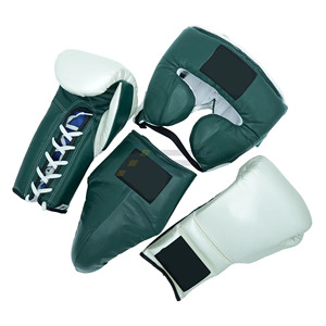 Conjunto Profesional de Boxeo para Entrenamiento y Sparring, Hecho a Medida, Kit de Boxeo Profesional de Cuero Genuino - Product Image 5