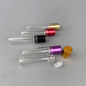 Groothandel heldere glazen reageerbuizen snoep badzout verpakking reageerbuizen met schroefdop - Product Image 5