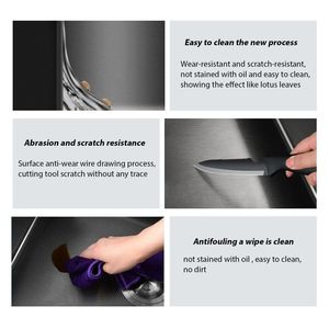 Lavello da Bar Sottopiano in Quarzo 45,7 cm L x 40,6 cm L con Cestello Filtrante per Uso in Cucina - Product Image 3