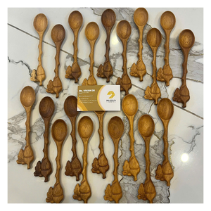 Colección de Cucharas de Madera Vietnamitas para Servir, para el Hogar, Restaurantes, Cocinas, Suministros de Catering, Tiendas de Regalos y Minoristas de Artesanías - Product Image 6
