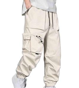 Pantalon cargo Glory Custom pour homme, coupe droite, 100% coton toile, fermeture boutonnée, respirant, séchage rapide, avec poches latérales, léger - Product Image 1