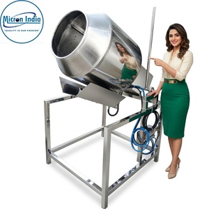 Heavy Duty LPG Mechanical Automatic Rotary Roaster Machine for Nut Seed Coffee Roasting Stainless Steel Plastic Packaging Barrel - Product Image 2