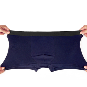 Calzoncillos tipo bóxer de algodón para hombre, ropa interior suave y transpirable, corte holgado, cintura elástica, ropa de dormir cómoda para el día a día, ropa informal para el hogar, ligera - Product Image 5