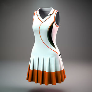 Jupe-short de tennis personnalisée pour femme en nylon recyclé et polyester, légère, extensible, vêtements de sport athlétiques, fabricant OEM - Product Image 5