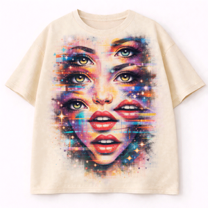 Camiseta de algodón de verano a la moda para mujer, camiseta informal de manga corta, holgada, cómoda, transpirable, ligera, para entrenamiento en el gimnasio - Product Image 1