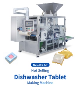 <span class=keywords><strong>Meilleur</strong></span> prix, utilisation facile, machine d'emballage de dosettes de lessive double couche et de dosettes de <span class=keywords><strong>lave</strong></span>-<span class=keywords><strong>vaisselle</strong></span> 3D, emballage en film PVA soluble dans l'eau - Product Image 2