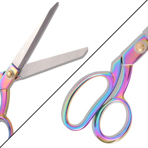 Premium Tailors Yarn <b>Scissors</b> Ultra Sharp Fabric Cutting Shears Heavy Duty Stainless Steel Rubber Handle <b>Sewing</b> Tool - Product Image 4